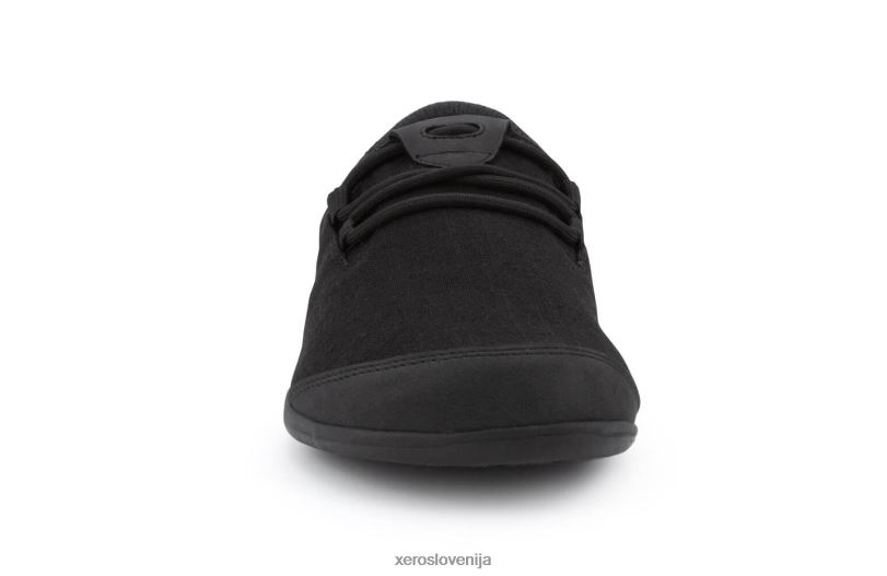 hana - casual canvas comfort - moški XF88F232 črna (dežju prijazna konoplja) Xero Shoes