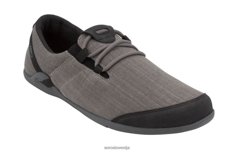 hana - casual canvas comfort - moški XF88F233 oglje (dežju prijazna konoplja) Xero Shoes
