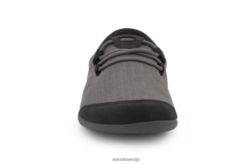 hana - casual canvas comfort - moški XF88F233 oglje (dežju prijazna konoplja) Xero Shoes