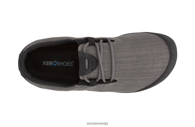 hana - casual canvas comfort - moški XF88F233 oglje (dežju prijazna konoplja) Xero Shoes