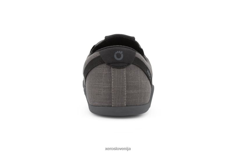hana - casual canvas comfort - moški XF88F233 oglje (dežju prijazna konoplja) Xero Shoes
