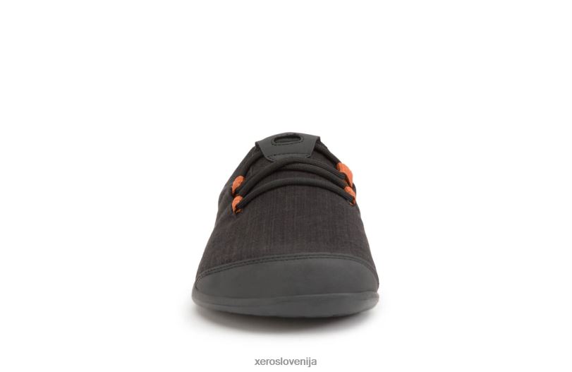 hana - casual canvas comfort - moški XF88F234 črna/rjava (dežju prijazna konoplja) Xero Shoes