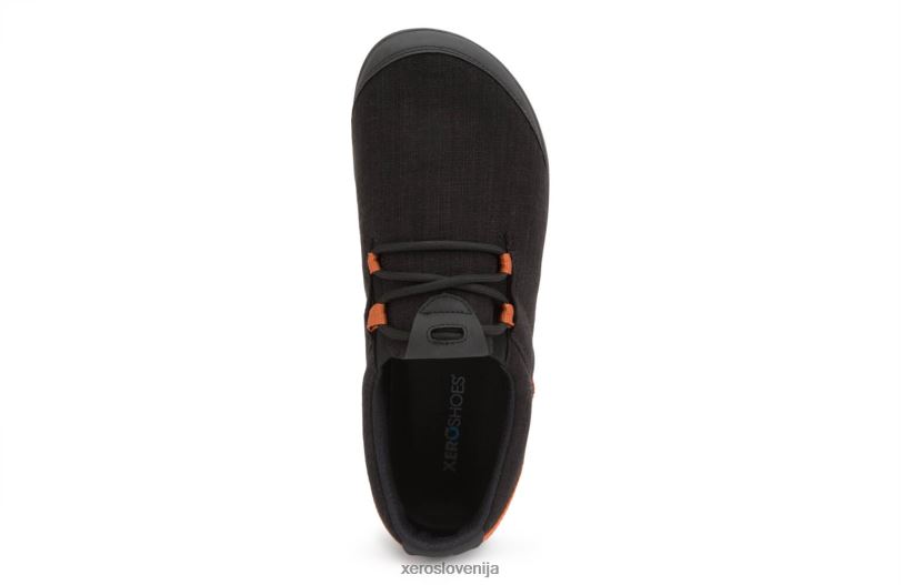 hana - casual canvas comfort - moški XF88F234 črna/rjava (dežju prijazna konoplja) Xero Shoes