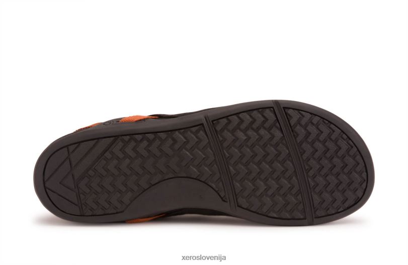 hana - casual canvas comfort - moški XF88F234 črna/rjava (dežju prijazna konoplja) Xero Shoes