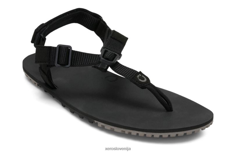 h-trail - pohodniški sandal v slogu huarache XF88F77 Črna Xero Shoes