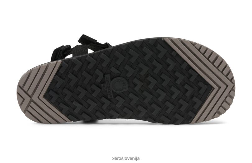 h-trail - pohodniški sandal v slogu huarache XF88F77 Črna Xero Shoes