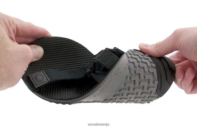 naboso trail športni sandal - moški XF88F89 premog črna / črna Xero Shoes