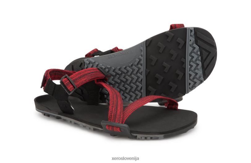 z-trail ev - sandali za pohodništvo, tek in regeneracijo XF88F81 rdeča Xero Shoes