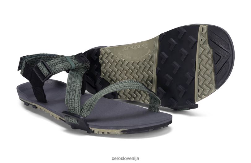 z-trail ev - sandali za pohodništvo, tek in regeneracijo XF88F83 vetiver zelena Xero Shoes