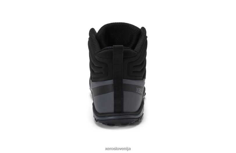 scrambler mid ii wp - ultralahek, nepremočljiv pohodniški čevelj XF88F92 črna/asfalt Xero Shoes