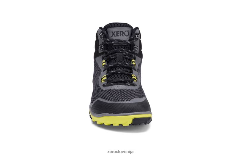 scrambler mid - ultra lahek pohodniški čevelj s podplatom michelin fiberlite XF88F95 jekleno siva / žveplo Xero Shoes