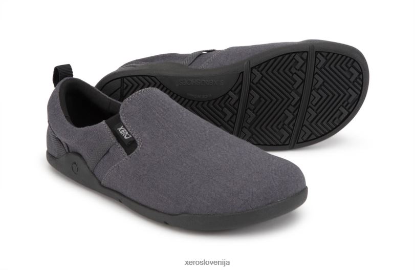 aptos - prosti natikači iz konoplje, za moške XF88F60 asfalt Xero Shoes