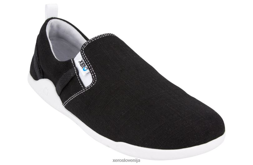 aptos - prosti natikači iz konoplje, za moške XF88F61 Črna Xero Shoes