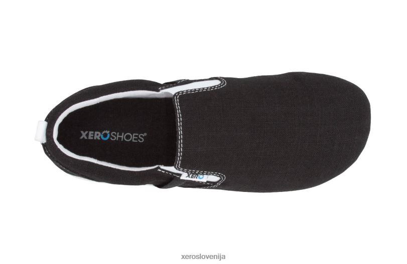 aptos - prosti natikači iz konoplje, za moške XF88F61 Črna Xero Shoes