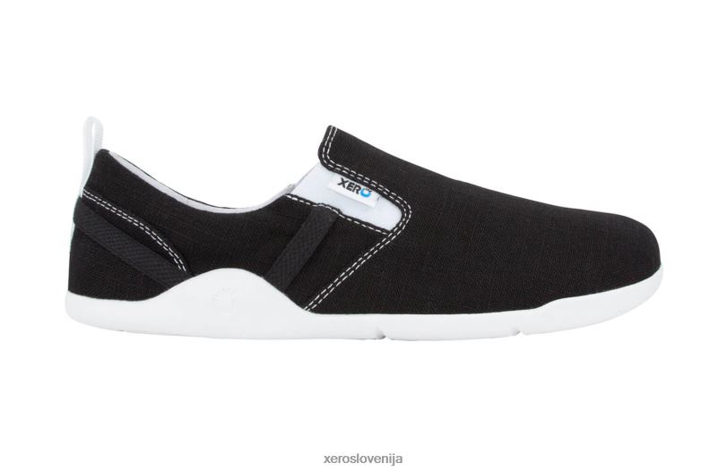 aptos - prosti natikači iz konoplje, za moške XF88F61 Črna Xero Shoes