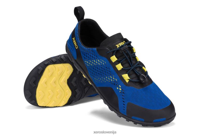 aqua x sport ¨c moški XF88F66 modra / rumena Xero Shoes