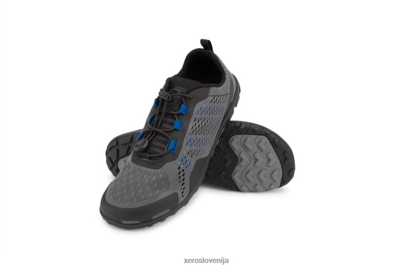 aqua x sport ¨c moški XF88F67 jekleno siva/modra Xero Shoes