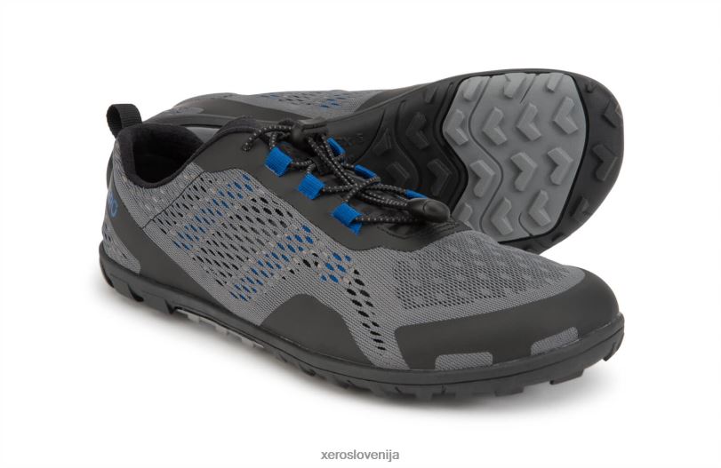 aqua x sport ¨c moški XF88F67 jekleno siva/modra Xero Shoes