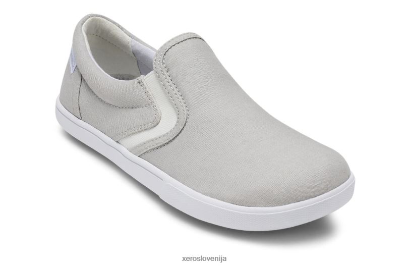 dillon canvas slip-on - ikonične, nizkoprofilne superge XF88F1 lunarni kamen Xero Shoes