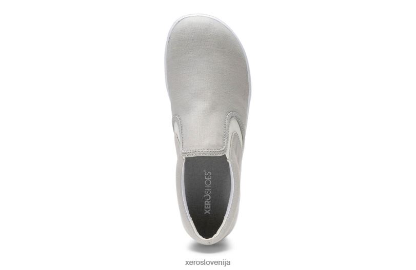 dillon canvas slip-on - ikonične, nizkoprofilne superge XF88F1 lunarni kamen Xero Shoes