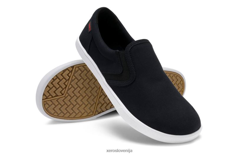 dillon canvas slip-on - ikonične, nizkoprofilne superge XF88F2 Črna Xero Shoes
