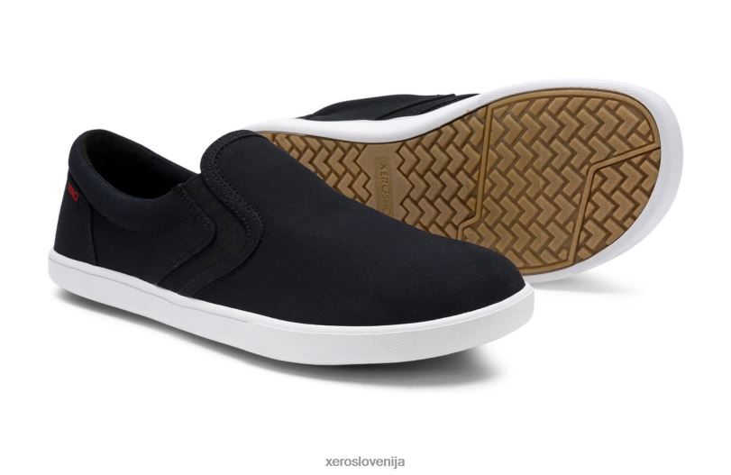 dillon canvas slip-on - ikonične, nizkoprofilne superge XF88F2 Črna Xero Shoes