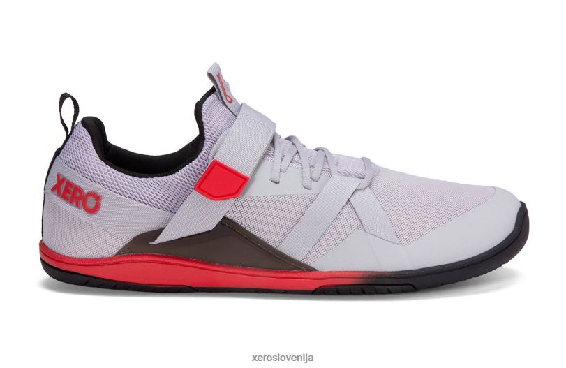 forza trener - moški XF88F27 mikro siva / rdeča Xero Shoes