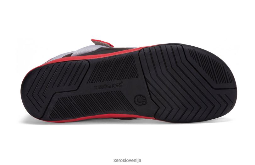 forza trener - moški XF88F27 mikro siva / rdeča Xero Shoes