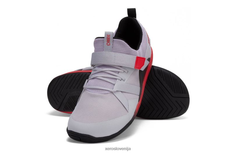 forza trener - moški XF88F27 mikro siva / rdeča Xero Shoes