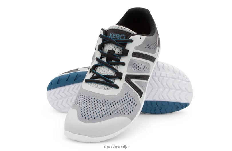 hfs - lahki cestni tekaški copati - moški XF88F70 zarja siva Xero Shoes