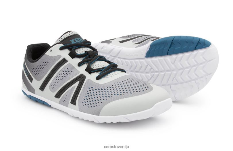 hfs - lahki cestni tekaški copati - moški XF88F70 zarja siva Xero Shoes