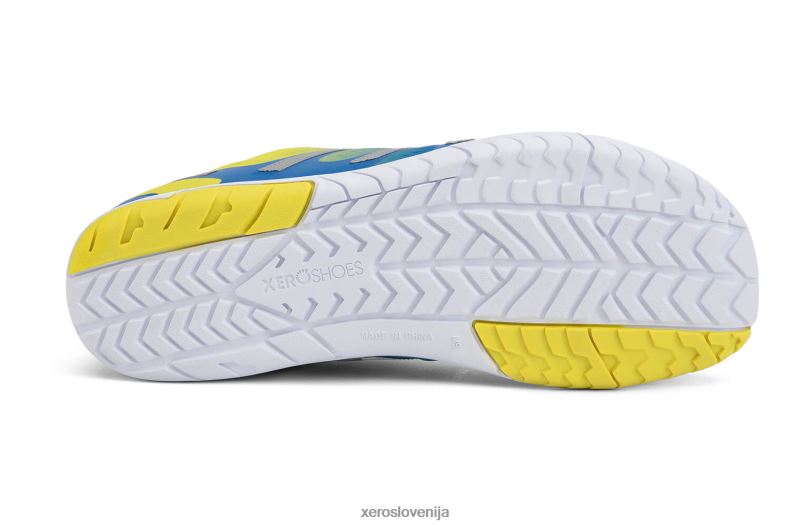 hfs - lahki cestni tekaški copati - moški XF88F71 zmaga modra / žveplo Xero Shoes