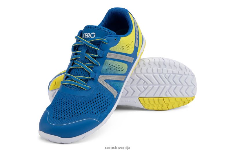 hfs - lahki cestni tekaški copati - moški XF88F71 zmaga modra / žveplo Xero Shoes