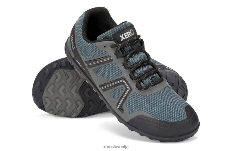 mesa trail wp - nepremočljiv trail tekač XF88F24 treking zelena / bor Xero Shoes