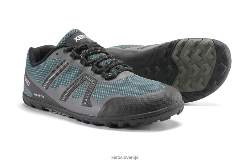 mesa trail wp - nepremočljiv trail tekač XF88F24 treking zelena / bor Xero Shoes