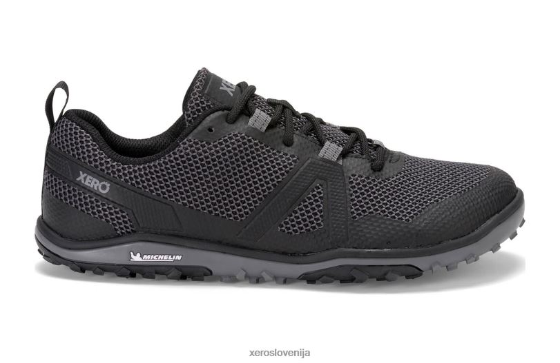nizki čevelj scrambler s podplatom michelin fiberlite XF88F20 Črna Xero Shoes
