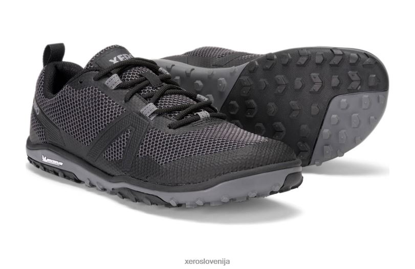 nizki čevelj scrambler s podplatom michelin fiberlite XF88F20 Črna Xero Shoes
