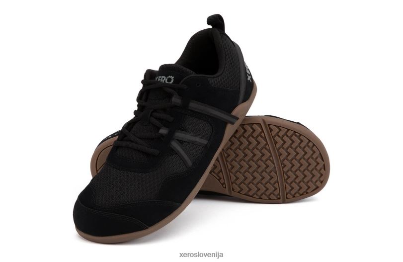 prio suede ¨c moški XF88F55 črna / gumi Xero Shoes