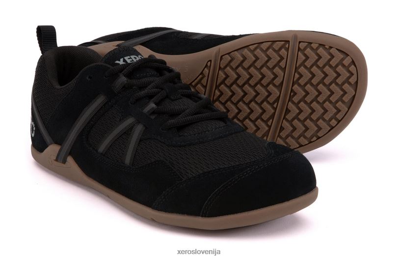 prio suede ¨c moški XF88F55 črna / gumi Xero Shoes