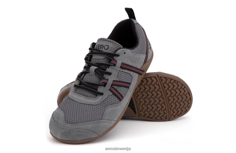 prio suede ¨c moški XF88F56 jekleno siva Xero Shoes