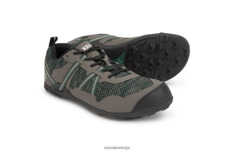 terraflex ii - tekaški in pohodniški čevelj - moški XF88F64 gozd Xero Shoes