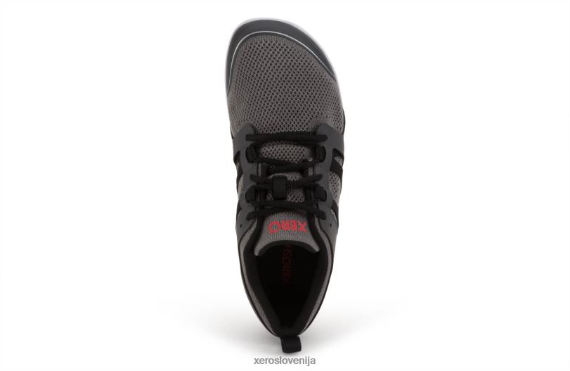 zelen - vaš okolju prijazen cestni tekač XF88F41 temno siva/rdeča Xero Shoes