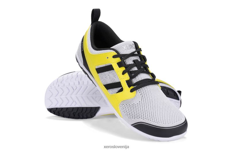 zelen - vaš okolju prijazen cestni tekač XF88F42 siva / žveplo Xero Shoes