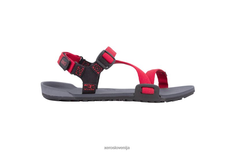 z-trail - najboljši športni sandal - otroški XF88F226 oglje / rdeča paprika Xero Shoes