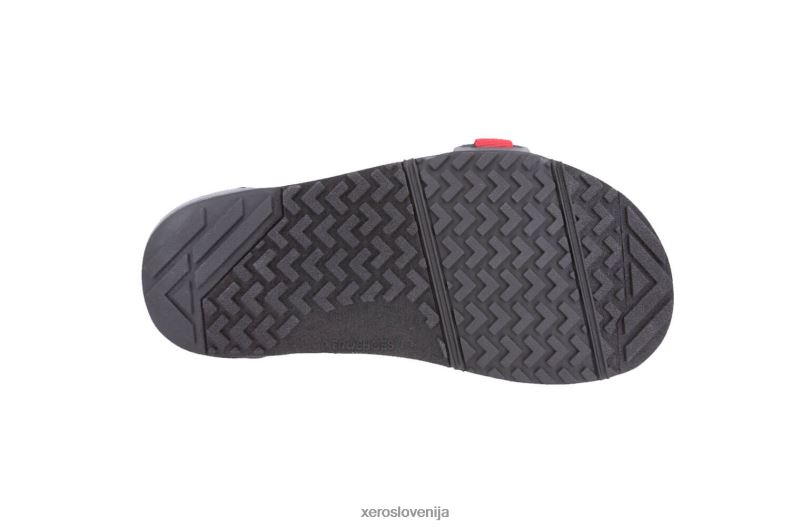 z-trail - najboljši športni sandal - otroški XF88F226 oglje / rdeča paprika Xero Shoes