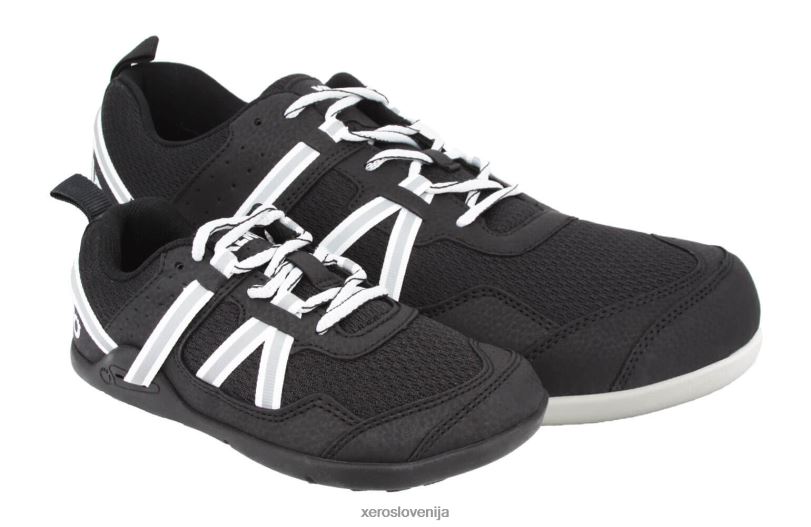 prio tekaški in fitnes čevelj - otroški XF88F285 siva/limeta Xero Shoes