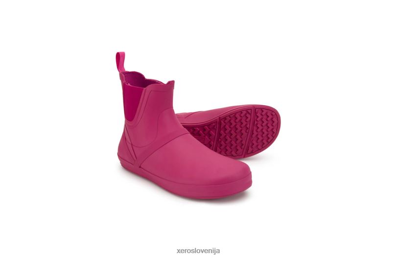 gracie - minimalističen dežni škorenj XF88F212 fuksija Xero Shoes