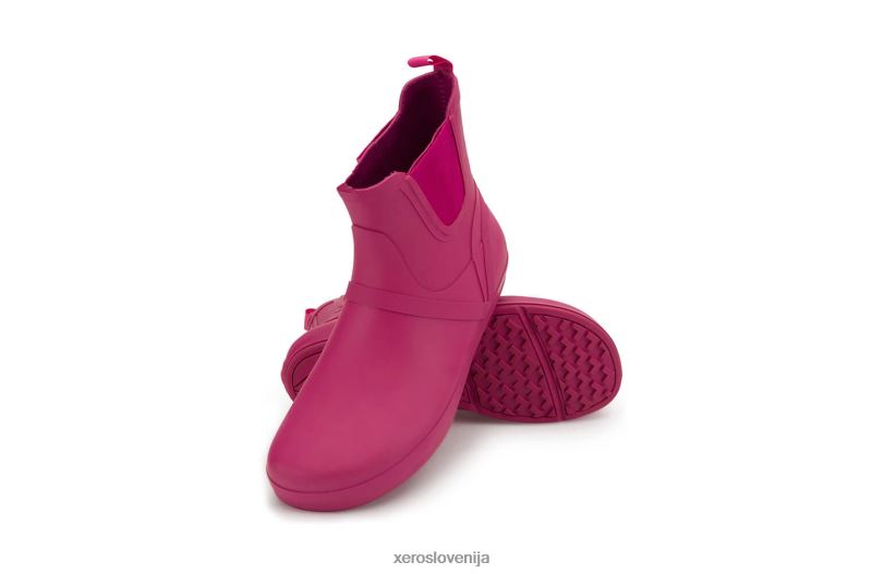 gracie - minimalističen dežni škorenj XF88F212 fuksija Xero Shoes