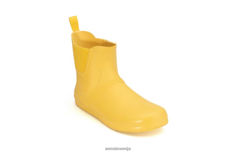 gracie - minimalističen dežni škorenj XF88F214 rumena Xero Shoes