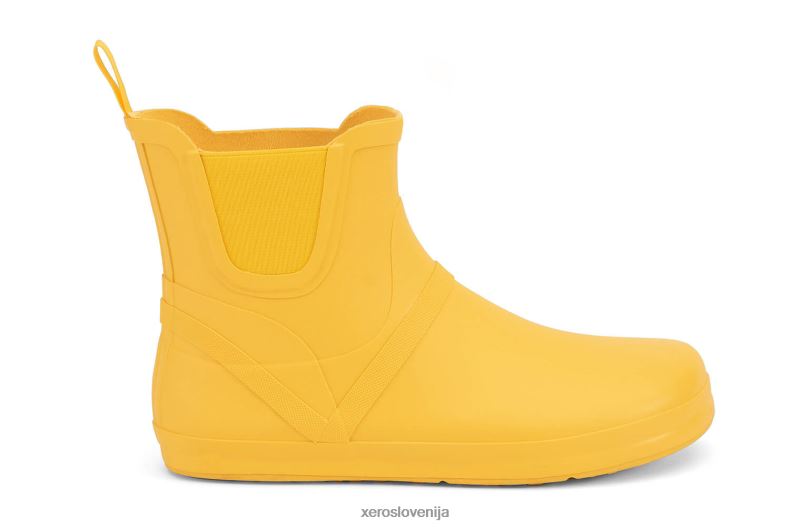 gracie - minimalističen dežni škorenj XF88F214 rumena Xero Shoes